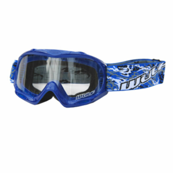 Wulfsport Cub Kids Tech Goggles One Size blue