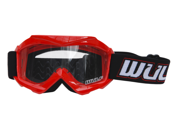 Wulfsport Cub Tech Goggles red