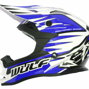 wulfsport blue helmet youth