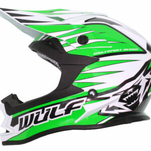 Wulfsport Cub Advance Helmet - Green