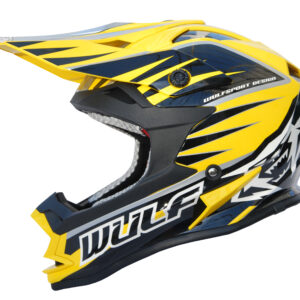 Wulfsport Cub Advance Helmet – Yellow