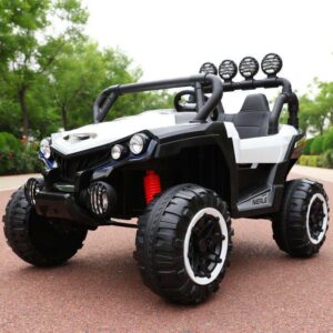Kids Ride-On Off Road Jeep White