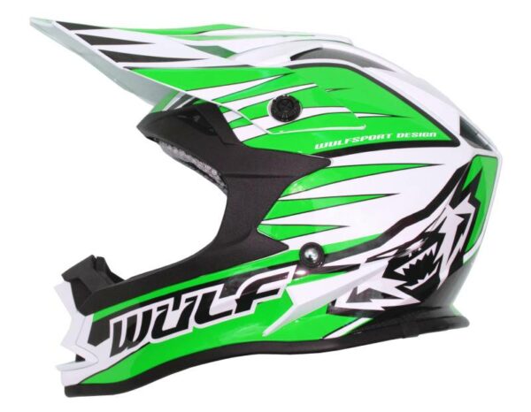 Wulfsport Youth Advance Helmet (Green)
