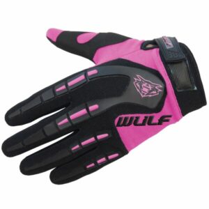Wulfsport Cub Attack Kids Off-Road Motocross Gloves pink