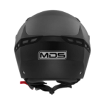 back of MDS G240 motorcycle helmet